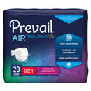 PREVAIL AIR™ STRETCHABLE ULTIMATE PLUS ABSORBENCY BRIEFS, SIZE 1, SOLD AS 20/PACK FIRST PVBNG-012CA/1