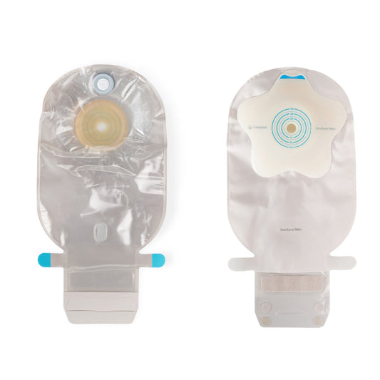 SenSura® Mio Convex Flip 1-Piece Transparent Ostomy Pouch, 10 – 50 mm Stomas, 10/BX