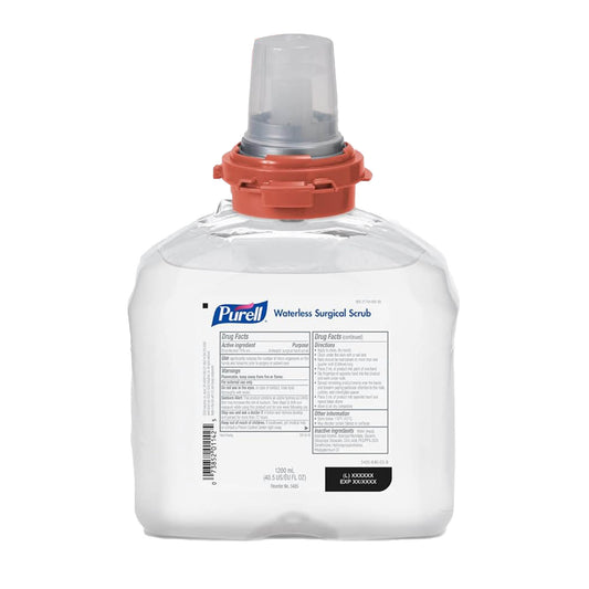 Purell® Waterless Surgical Scrub Gel, 1,200 mL Dispenser Refill Bottle, 4/CS
