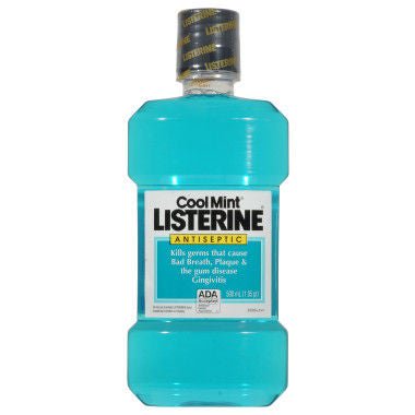 Mouthwash, Listerine Cool Mint500Ml (6/Cs), 6/Cs