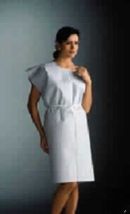 Gown, Exam Ped Wht 20"X36"(50/Cs) Graham, 50/Cs
