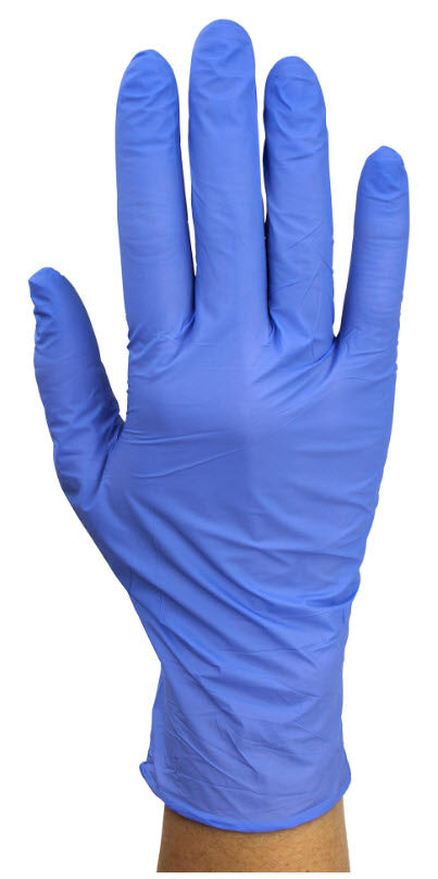 Dynarex Dynaplus Nitrile Exam Gloves Exam Glove, X-Large, 200/Bx, 10 Bx/Cs -2519