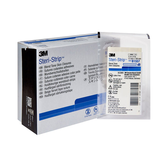 3M Steri-Strip Skin Closure Strips, Sterile, nonwoven, 50/BX