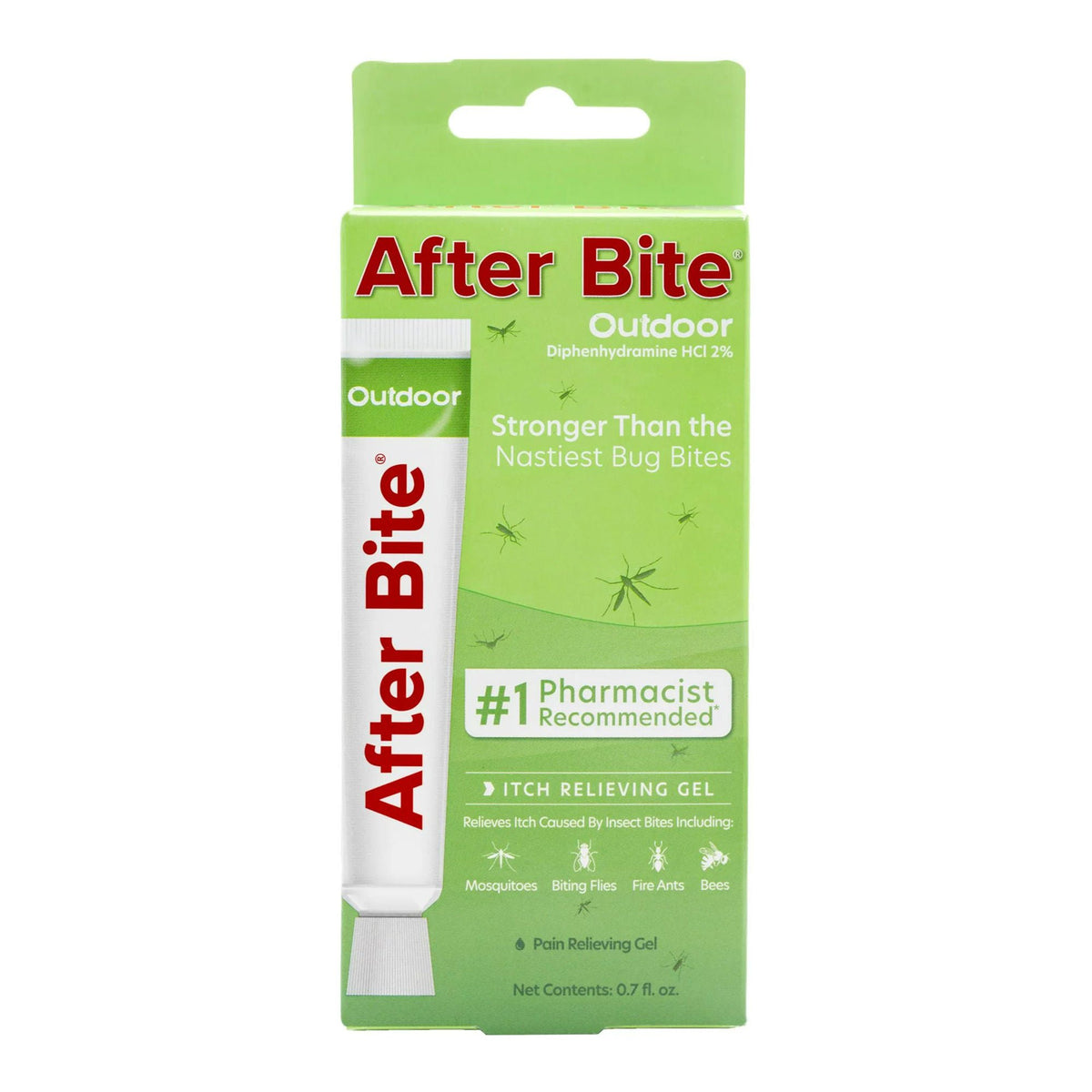 Afterbite® Outdoor Itch Relieving Gel, 12/Cs