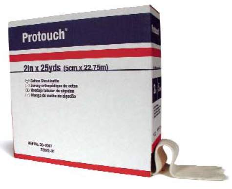 Stockinette, Cotton Protouch1"X25Yds Sncast, 1/Ea