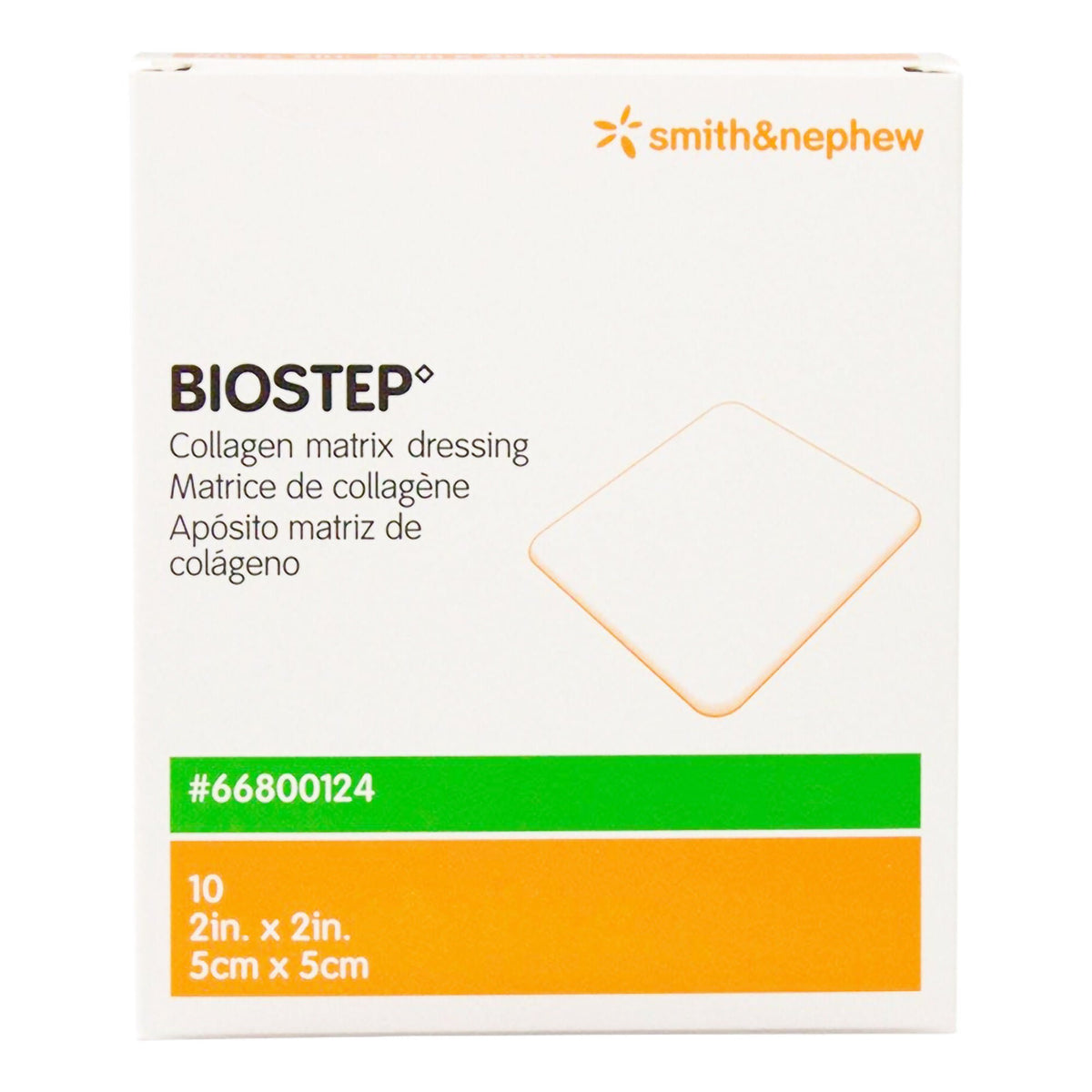 Biostep Collagen Dressing, 5 X 5 Centimeter, 10/Bx