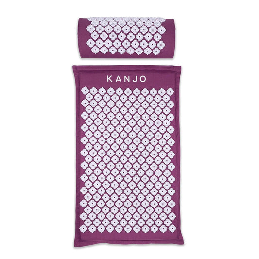 Kanjo Memory Foam Acupressure Mat Set, Purple, 8/CS