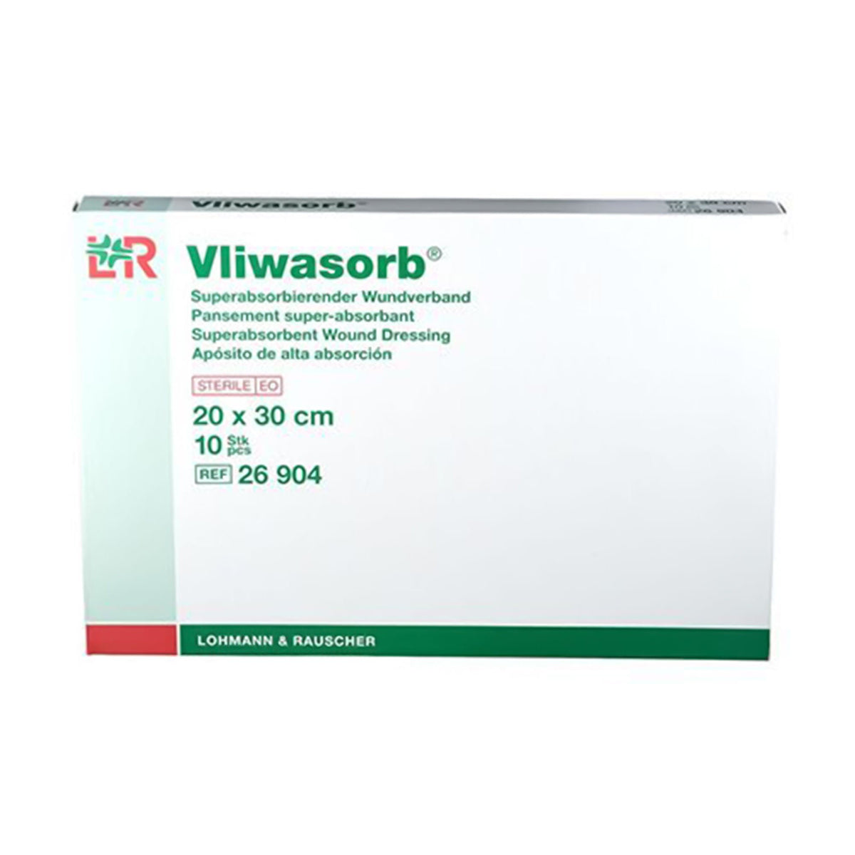 Dressing, Wound Vliwasorb Super Absrb 8"X12" (10/Bx), 10/Bx