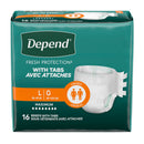 Depend® Fresh Protection™ Maximum Absorbency Underwear, Large, 48/CS