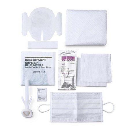 CENTRAL LINE KIT INCLUDES: ALCOHOL TRIPLE SWABSTICK, CHLORAPREP® ANTISEPTIC 3ML, TEGADERM® 1655 DRESSING W/TAPE, 4X4" 4-PLY GAUZE , SOLD AS CASE MEDIC