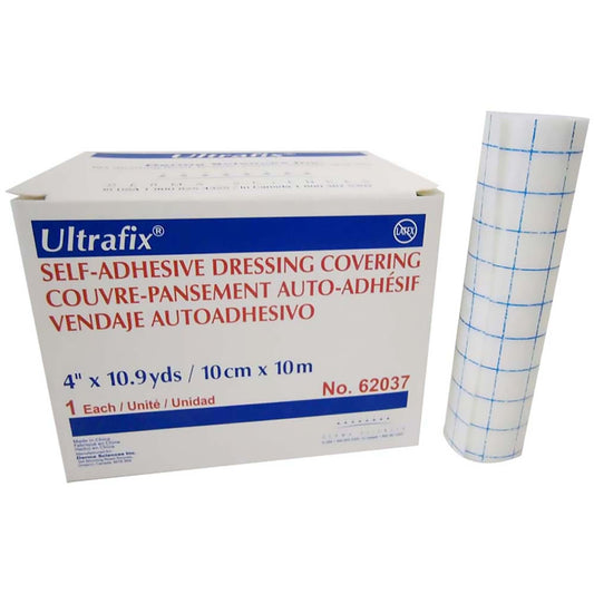 Ultrafix® Nonwoven Dressing Retention Tape, 4 Inch X 11 Yard, White, 1/Ea