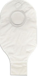 Securi-T™ Two-Piece Transparent Filtered Ostomy Pouch, 2¾ Inch Flange, 10/BX