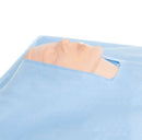 DRAPE, KC100 EENT SPLIT 76X124(25/CS), 25/CS