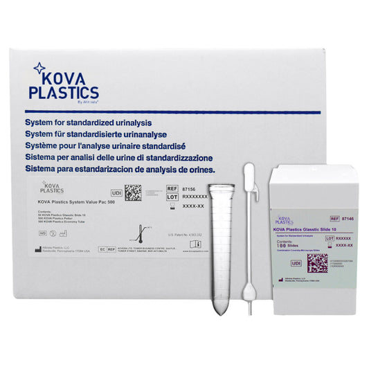 KOVA® System Pac 500 System Urinalysis Consumables Kit, 1/KT
