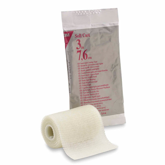 3M™ Scotchcast™ Soft Cast Tape, White, 3 Inch X 4 Yard, 10/Bx
