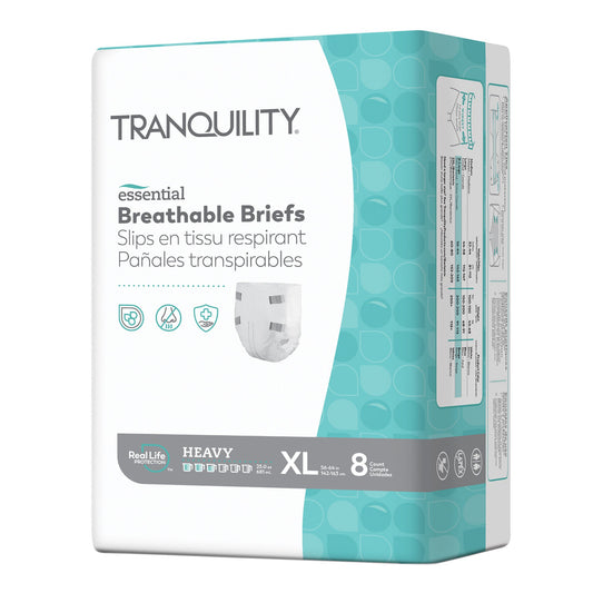 Tranquility® Essential Heavy Incontinence Brief, Extra Large, 64/Cs