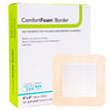 ComfortFoam™ Border Silicone Foam Dressing, 4 x 4 Inch, 10/BX