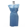 HPK® Patient Exam Gown, Extra Large, Blue, 50/CS