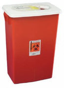 SHARPSAFETY™ MULTI-PURPOSE SHARPS CONTAINER, 18 GALLON, 26 X 18¼ X 12¾ INCH, SOLD AS 5/CASE CARDINAL 8998PG2