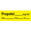 Barkley® Drug Label, Propofol_mg/mL Date_Time_Int_, 1/RL