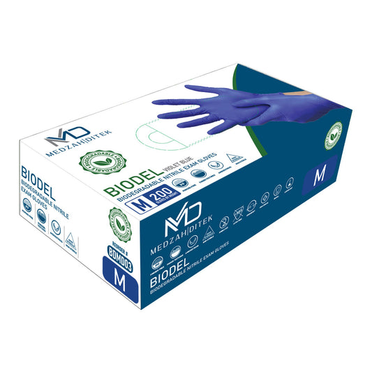 Glove, Exam Biodegradable Med4.0Mil 9.5" (200Ea/Bx 10Bx/Cs), 200/Bx
