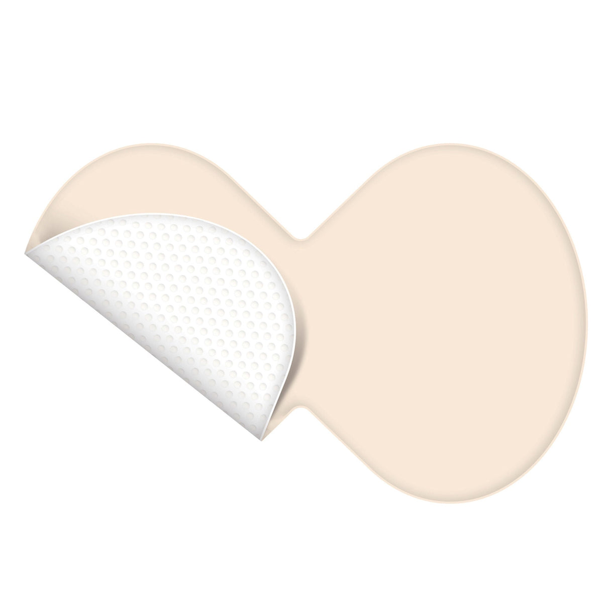 Proximel® Non-Border Foam Dressing, 5 X 8 Inch For Heels, 5/Bx