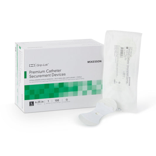 McKesson Grip-Lok® Premium Catheter Securement Devices, 100/BX