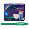McKesson Premium Discreet Underwear for Women, Maximum Absorbency, Large, 20/BG