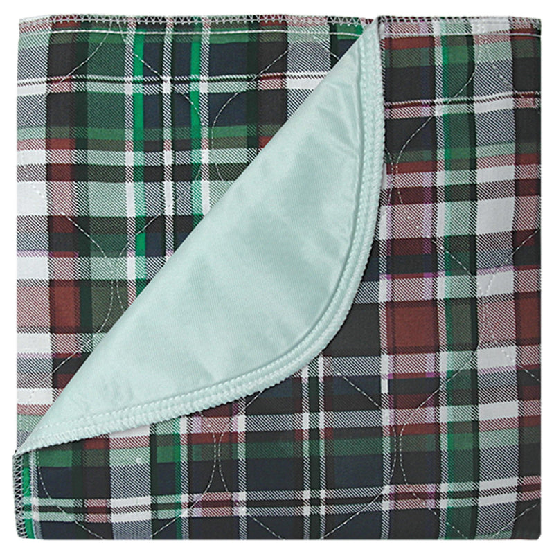 BECK'S CLASSIC HIGHLAND BLUE PLAID UNDERPAD, 30 X 36 INCH, SOLD AS 1/EACH BECK'S 7130-P