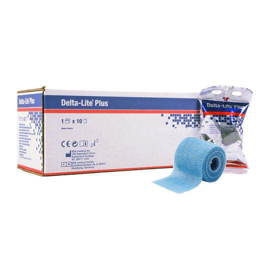 Delta-Lite® Plus Light Blue Cast Tape, 2 Inch X 4 Yard, 10/Bx