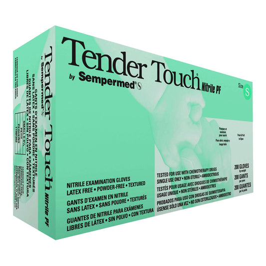 Tender Touch® Nitrile Exam Glove, Small, Lavender, 2000/Cs