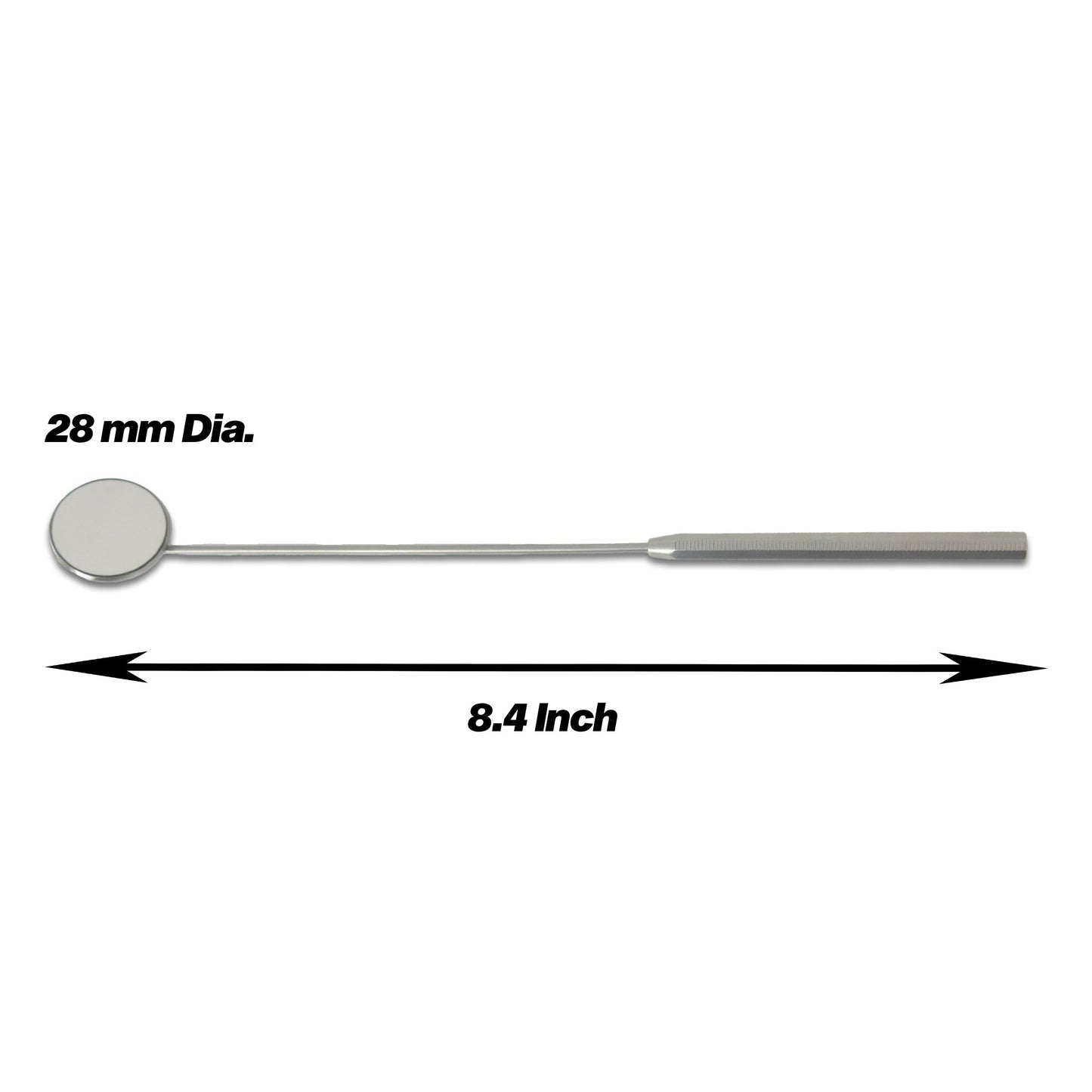 Laryngeal Mouth Mirror #7, 28 mm Dia with Handle - Osung USA