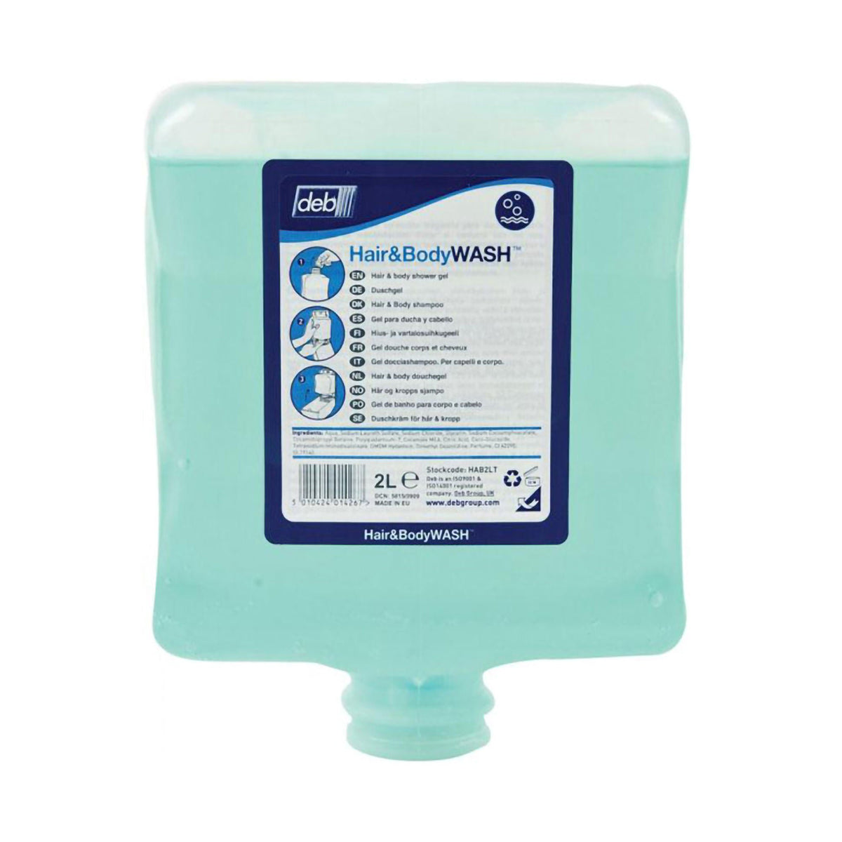 Deb® Shampoo and Body Wash, 4/CS