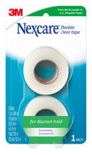 3M™ Nexcare™ Flexible Stretchy Fabric Medical Tape, 1 Inch x 10 Yard, Clear, 48/BX