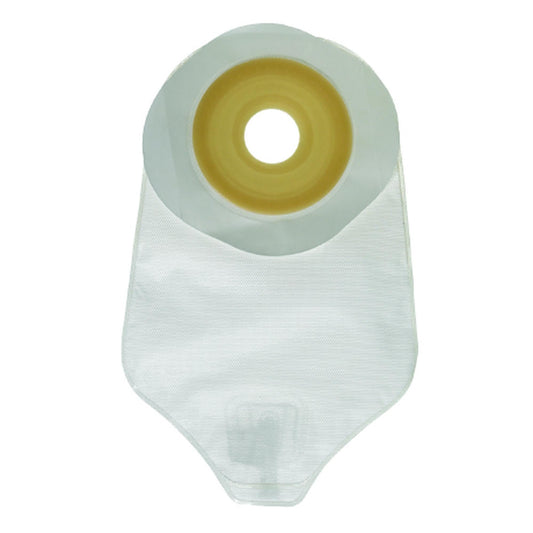 ActiveLife® One-Piece Transparent Urostomy Pouch, Pre-cut to Fit 28mm Stomas, 10/BX