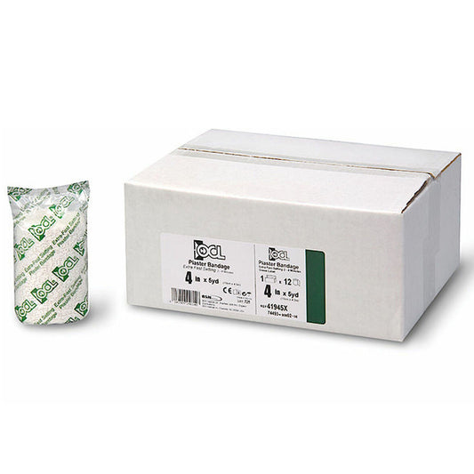 Plaster, Roll Xfast 4"X5Yds (12/Dz 6Dz/Cs) Sncast, 12/Dz