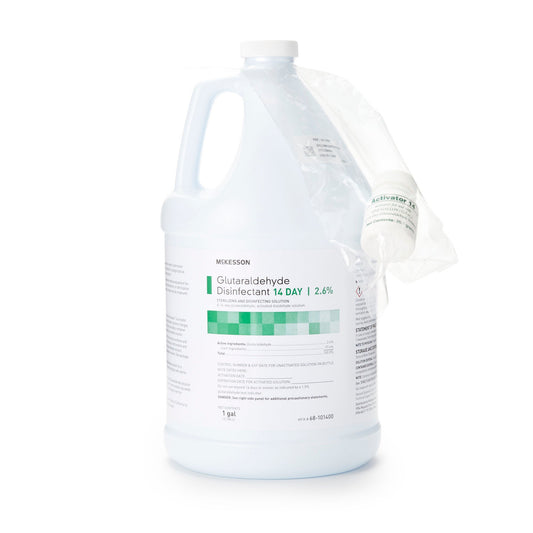 Mckesson Glutaraldehyde High Level Disinfectant, 1-Gallon Jug, 4/Cs