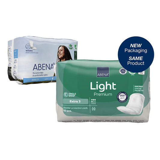 Abena™ Light Extra Bladder Control Pad, 13-Inch Length, 200/Cs