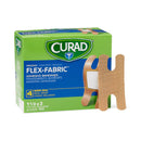 Comfort Cloth® Knuckle Tan Adhesive Strip, 1-1/2 x 3 Inch, 1200/CS