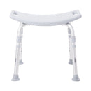 MCKESSON ALUMINUM BATH BENCH WITHOUT BACKREST, 15½ – 19½ INCH, GRAY, SOLD AS 4/CASE MCKESSON 146-12203KD-4