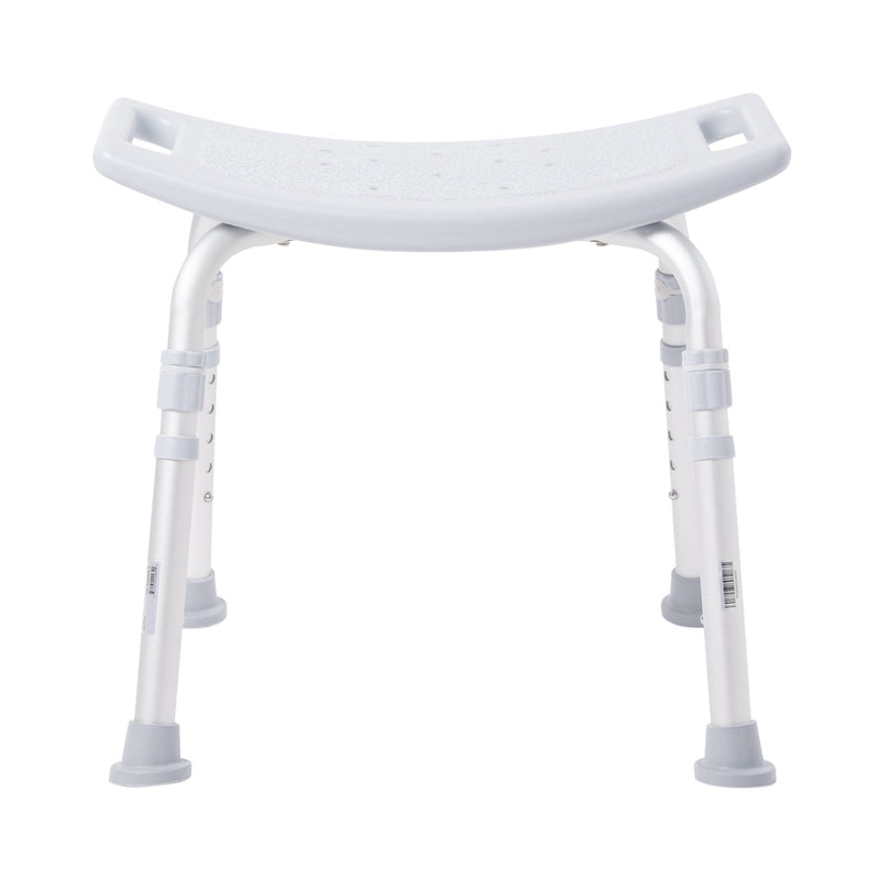 MCKESSON ALUMINUM BATH BENCH WITHOUT BACKREST, 15½ – 19½ INCH, GRAY, SOLD AS 4/CASE MCKESSON 146-12203KD-4
