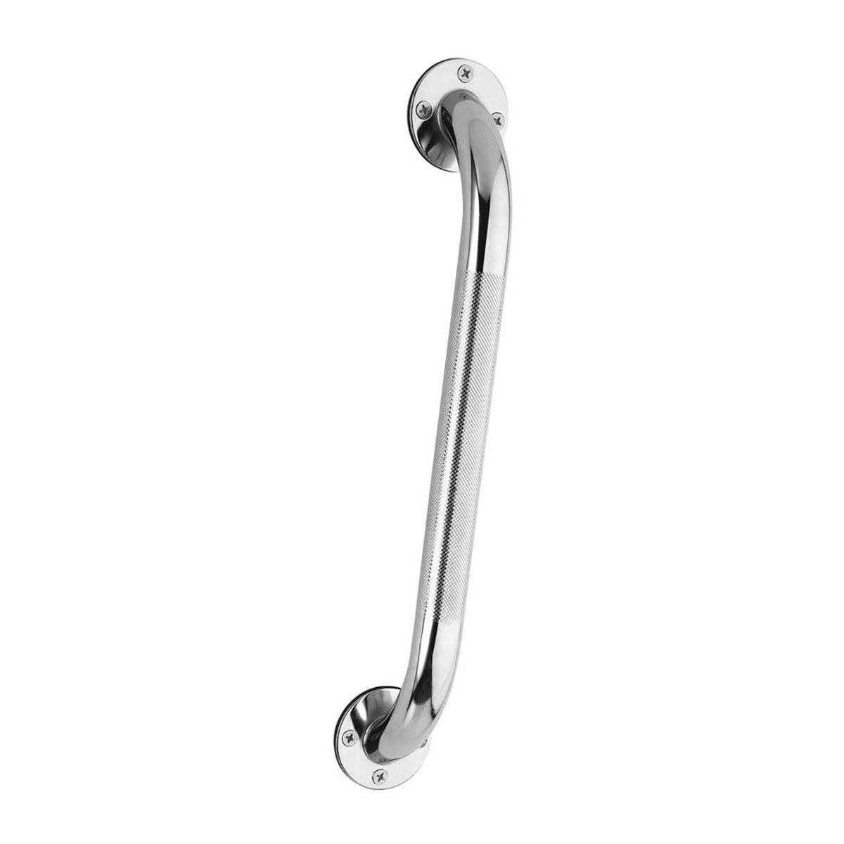 Carex® Wall Grab Bar, Chrome, 16 Inch, 6/CS