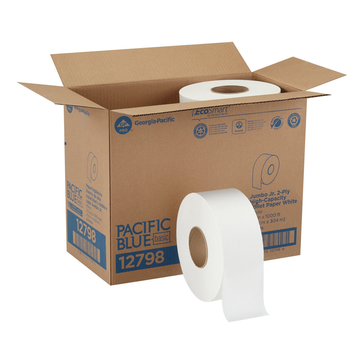Pacific Blue Basic™ Toilet Tissue, 8/CS