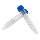 McKesson Centrifuge Tube, 15 mL, 17 x 120 mm, Blue Screw Cap, 1/CS