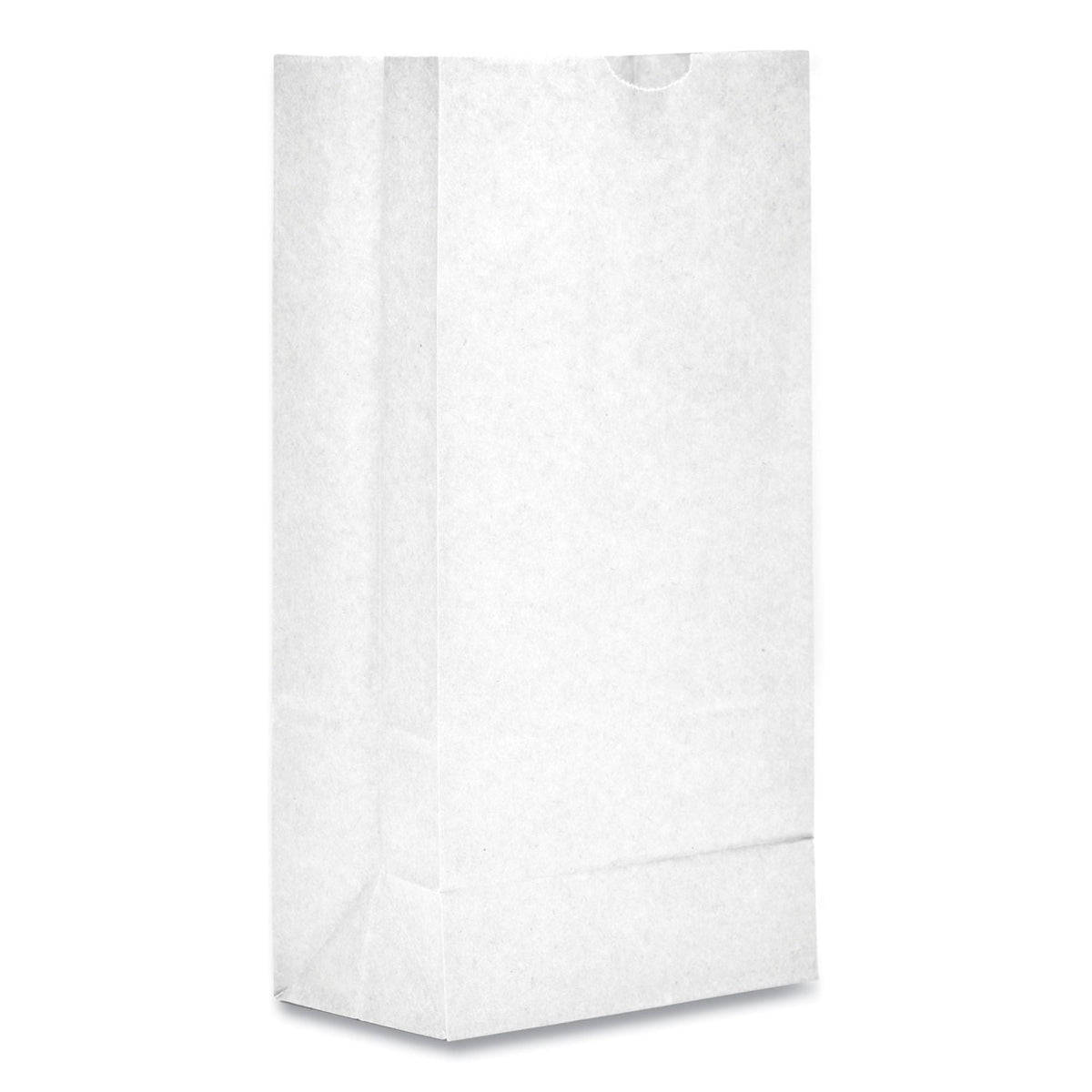 White Paper Bag, 4.17 x 6.13 x 12.44 Inch, 1/PK