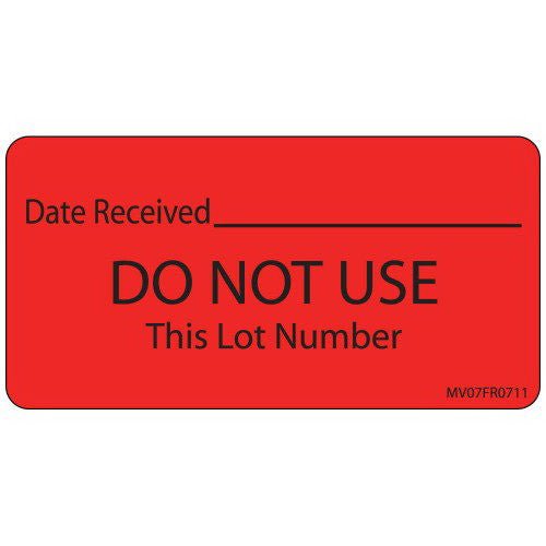 LABEL DO NOT USE RL=EA, 1/EA