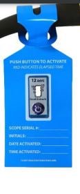 LABEL, HANGTIME 7DAY INDICATOR(100/PK), 100/PK