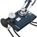 McKesson Aneroid Sphygmomanometer/Sprague Combo Kit, 23 – 33 cm Cuff, Dark Blue, 1/EA