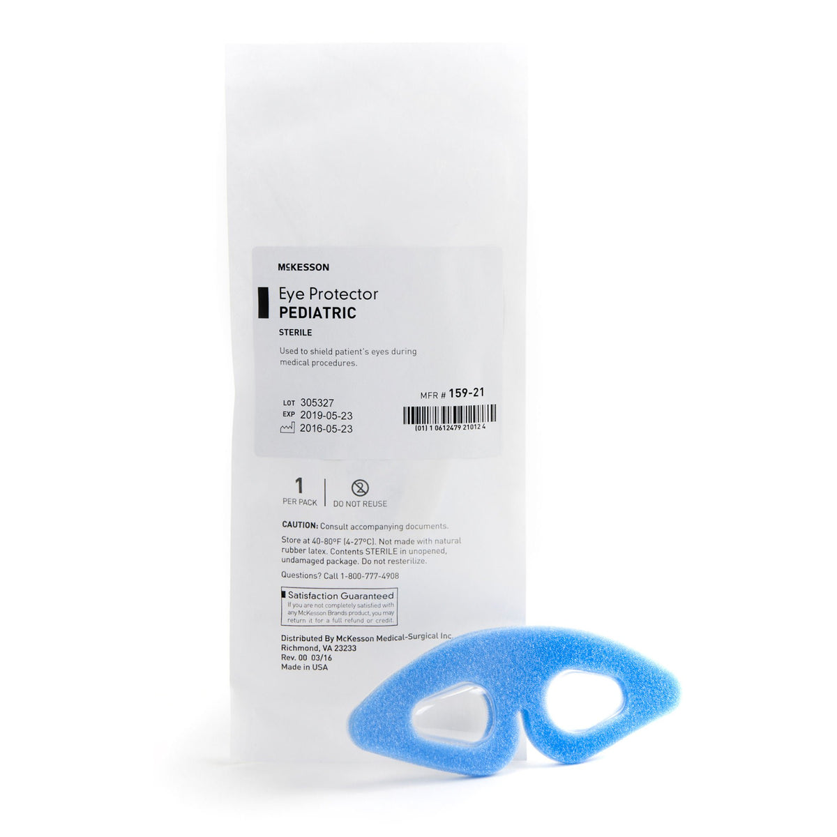 McKesson Eye Protector, Pediatric, 150/CS