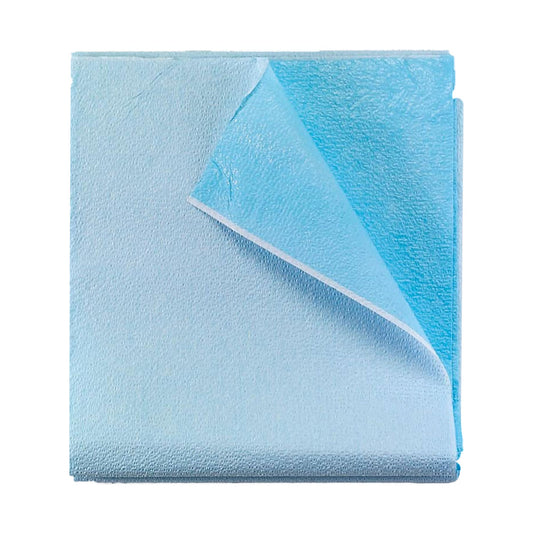 Mckesson Blue Flat Stretcher Sheet, 40 X 90 Inch, 25/Cs